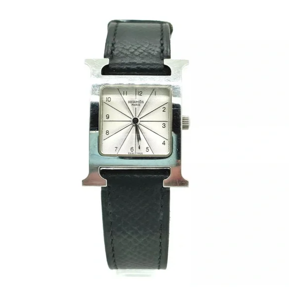 Hermes | Accessories | Hermes H Watch Hh21 Silver Dial  display picture 1